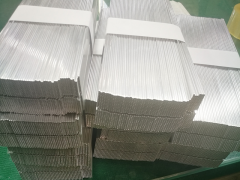 Tubo plano de aluminio con microcanal de flujo paralelo 1100